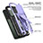 Coque Contour Silicone et Plastique Housse Etui Mat avec Support A03 pour Samsung Galaxy S22 5G Petit