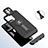Coque Contour Silicone et Plastique Housse Etui Mat avec Support H01P pour Xiaomi Redmi Note 10S 4G Petit
