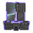 Coque Contour Silicone et Plastique Housse Etui Mat avec Support JX1 pour Sony Xperia 1 V Petit