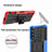 Coque Contour Silicone et Plastique Housse Etui Mat avec Support JX1 pour Sony Xperia 5 IV Petit