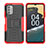 Coque Contour Silicone et Plastique Housse Etui Mat avec Support JX2 pour Nokia G400 5G Petit