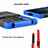 Coque Contour Silicone et Plastique Housse Etui Mat avec Support JX2 pour Sony Xperia 10 IV Petit