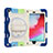 Coque Contour Silicone et Plastique Housse Etui Mat avec Support L01 pour Apple iPad Mini 4 Petit