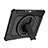 Coque Contour Silicone et Plastique Housse Etui Mat avec Support L08 pour Apple iPad 10.9 (2022) Petit