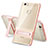 Coque Contour Silicone et Plastique Housse Etui Mat avec Support pour Huawei Honor Note 8 Clair