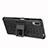 Coque Contour Silicone et Plastique Housse Etui Mat avec Support pour Sony Xperia L3 Petit