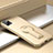 Coque Contour Silicone et Plastique Housse Etui Mat avec Support R01 pour Apple iPhone 11 Pro Max Petit