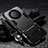 Coque Contour Silicone et Plastique Housse Etui Mat avec Support R01 pour Huawei Honor Magic6 Lite 5G Petit