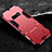 Coque Contour Silicone et Plastique Housse Etui Mat avec Support R01 pour Samsung Galaxy S10e Rouge