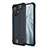 Coque Contour Silicone et Plastique Housse Etui Mat pour Xiaomi Mi 11 Lite 5G Bleu