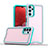 Coque Contour Silicone et Plastique Housse Etui Mat QW1 pour Samsung Galaxy M44 5G Petit