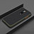 Coque Contour Silicone et Plastique Housse Etui Mat R01 pour OnePlus 7T Pro Vert