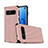 Coque Contour Silicone et Plastique Housse Etui Mat U01 pour Samsung Galaxy S10 5G Or Rose