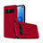 Coque Contour Silicone et Plastique Housse Etui Mat U01 pour Samsung Galaxy S10 5G Rouge