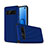 Coque Contour Silicone et Plastique Housse Etui Mat U01 pour Samsung Galaxy S10 Bleu