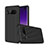 Coque Contour Silicone et Plastique Housse Etui Mat U01 pour Samsung Galaxy S10 Plus Noir