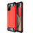 Coque Contour Silicone et Plastique Housse Etui Mat WL1 pour Samsung Galaxy A02s Rouge