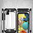 Coque Contour Silicone et Plastique Housse Etui Mat WL1 pour Samsung Galaxy A51 5G Petit