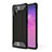 Coque Contour Silicone et Plastique Housse Etui Mat WL1 pour Samsung Galaxy Note 10 Plus 5G Noir