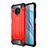 Coque Contour Silicone et Plastique Housse Etui Mat WL1 pour Xiaomi Mi 10T Lite 5G Rouge