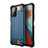 Coque Contour Silicone et Plastique Housse Etui Mat WL1 pour Xiaomi Poco X3 GT 5G Bleu
