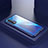 Coque Contour Silicone et Plastique Housse Etui Mat Z01 pour Huawei Nova 6 5G Bleu