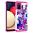 Coque Contour Silicone et Plastique Housse Etui Protection Integrale 360 Degres JX1 pour Samsung Galaxy M02s Rose Rouge