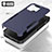 Coque Contour Silicone et Plastique Housse Etui Protection Integrale 360 Degres MQ1 pour Apple iPhone 13 Pro Petit