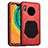 Coque Contour Silicone et Plastique Housse Etui Protection Integrale 360 Degres R01 pour Huawei Mate 30 Rouge