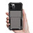 Coque Contour Silicone et Plastique Housse Etui Protection Integrale 360 Degres R03 pour Apple iPhone 12 Pro Petit