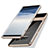 Coque Contour Silicone et Plastique Mat avec Support pour Samsung Galaxy Note 8 Duos N950F Or