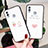 Coque Contour Silicone et Vitre Amour Coeur Miroir Etui Housse pour Huawei Honor 10 Lite Petit