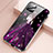 Coque Contour Silicone et Vitre Dos de Fille Miroir Etui Housse pour Apple iPhone 12 Pro Max Violet
