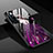 Coque Contour Silicone et Vitre Dos de Fille Miroir Etui Housse pour Xiaomi Mi 10 Ultra Violet