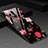 Coque Contour Silicone et Vitre Fleurs Miroir Etui Housse H02 pour Huawei Mate 20 Lite Petit
