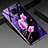 Coque Contour Silicone et Vitre Fleurs Miroir Etui Housse K01 pour Huawei Mate 20 Pro Petit