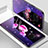 Coque Contour Silicone et Vitre Fleurs Miroir Etui Housse K01 pour Huawei Mate 20 Pro Petit