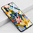 Coque Contour Silicone et Vitre Fleurs Miroir Etui Housse K04 pour Xiaomi Mi A3 Petit
