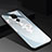 Coque Contour Silicone et Vitre Fleurs Miroir Etui Housse pour Huawei Mate 20 Gris