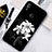 Coque Contour Silicone et Vitre Fleurs Miroir S02 pour Huawei Honor 10 Lite Blanc