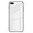 Coque Contour Silicone et Vitre Miroir Housse Etui Degrade Arc en Ciel pour Huawei Honor 10 Blanc
