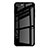 Coque Contour Silicone et Vitre Miroir Housse Etui Degrade Arc en Ciel pour Huawei Honor 10 Noir