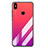 Coque Contour Silicone et Vitre Miroir Housse Etui Degrade pour Xiaomi Mi 6X Rose Rouge