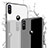 Coque Contour Silicone et Vitre Miroir Housse Etui M01 pour Xiaomi Mi 8 Petit