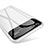 Coque Contour Silicone et Vitre Miroir Housse Etui pour Apple iPhone 6 Plus Blanc