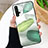 Coque Contour Silicone et Vitre Motif Fantaisie Miroir Etui Housse D01 pour Huawei Nova 5T Vert