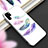 Coque Contour Silicone et Vitre Motif Fantaisie Miroir Etui Housse K01 pour Huawei P30 Pro Blanc