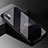 Coque Contour Silicone et Vitre Motif Fantaisie Miroir Etui Housse K01 pour Samsung Galaxy Note 10 Plus Gris Fonce