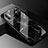 Coque Contour Silicone et Vitre Motif Fantaisie Miroir Etui Housse K01 pour Samsung Galaxy Note 10 Plus Noir