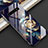 Coque Contour Silicone et Vitre Motif Fantaisie Miroir Etui Housse K04 pour Samsung Galaxy S10 Marron